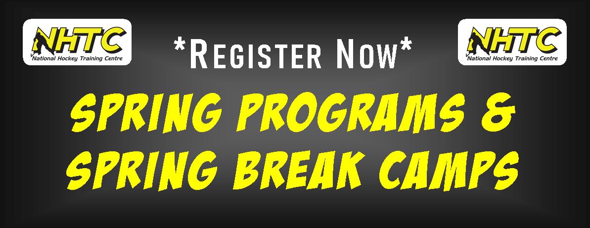 Spring is Almost Here …and so is Spring Hockey!