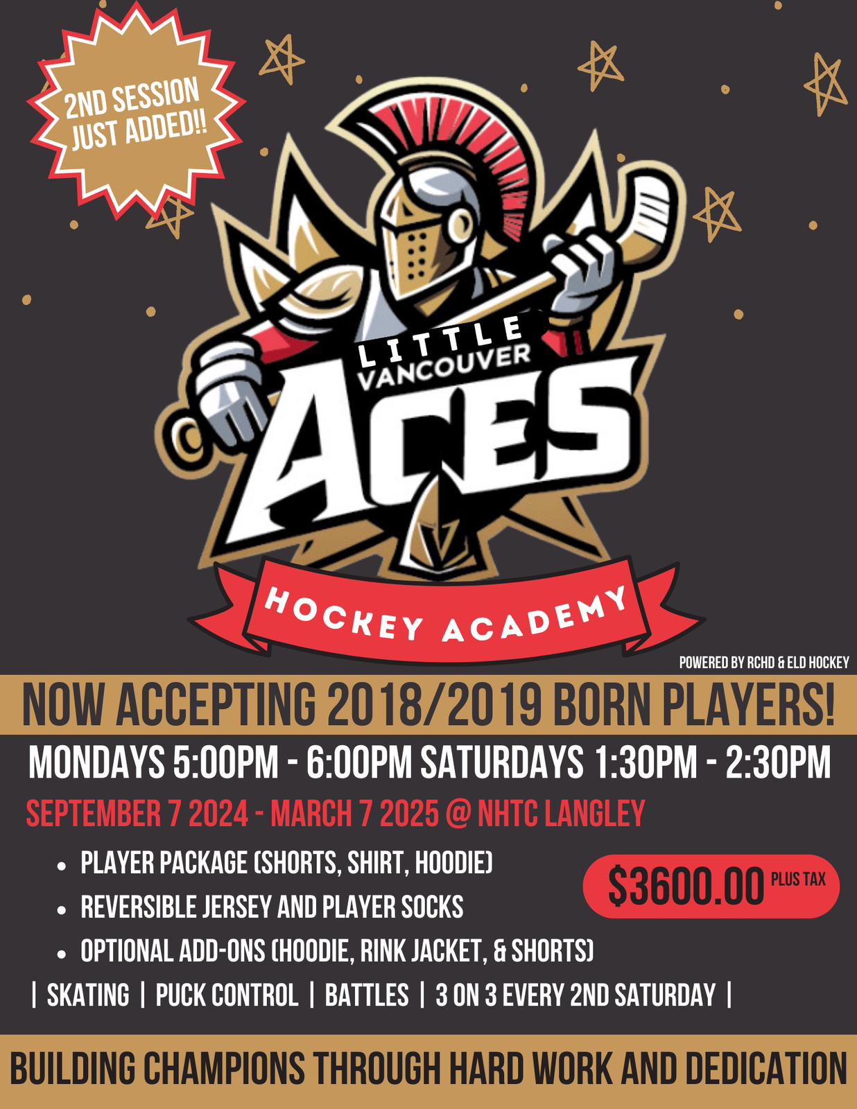 Unlocking Potential: Langley High Performance Hockey + NEW Little Aces Hockey Training!